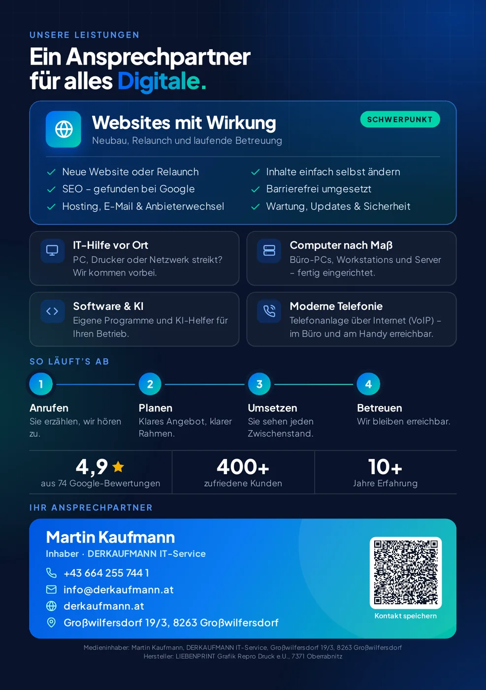 Bild 2 von Martin Kaufmann - DERKAUFMANN IT-Service und Webdesign